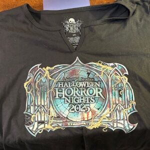 Universal Black Halloween Horror Nights Tee